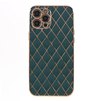iPhone 13 PRO dark green SULADA RHOMBUS nugarėlė 1