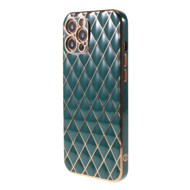 iPhone 13 PRO dark green SULADA RHOMBUS nugarėlė 2
