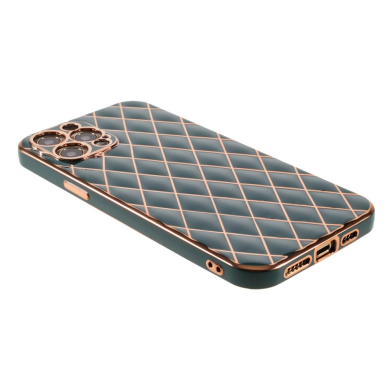 iPhone 13 PRO dark green SULADA RHOMBUS nugarėlė 3
