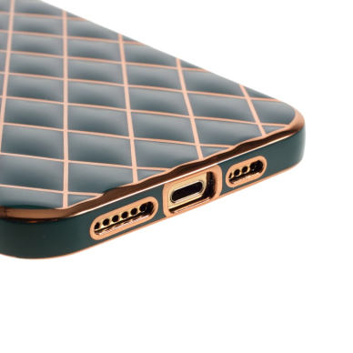 iPhone 13 PRO dark green SULADA RHOMBUS nugarėlė 4