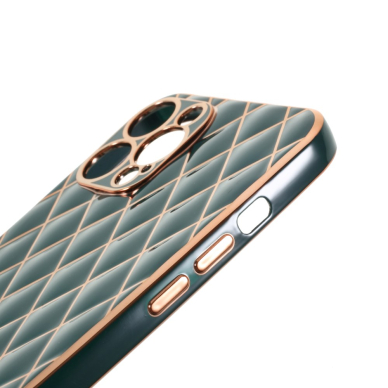 iPhone 13 PRO dark green SULADA RHOMBUS nugarėlė 6