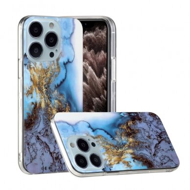 iPhone 13 PRO Tracy nugarėlė Blue Marble 4