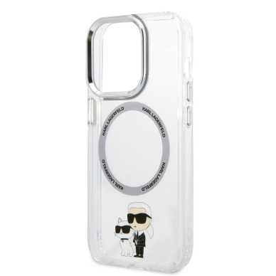 iPhone 13 PRO transparent NFT Compatible Magsafe KARL LAGERFELD nugarėlė 5