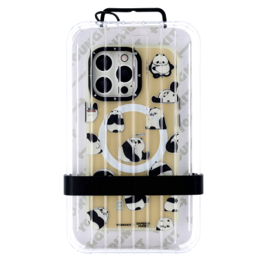 iPhone 13 PRO YOUNGKIT MagSafe Bamboonates Black and White nugarėlė 1