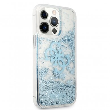 iPhone 13 PRO žydra GUESS nugarėlė GUHCP13LLG4GBL 4