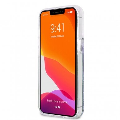 iPhone 13 PRO žydra GUESS nugarėlė GUHCP13LLG4GBL 1