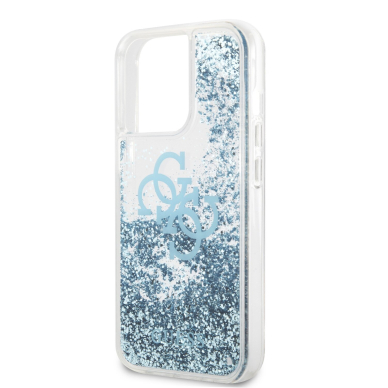 iPhone 13 PRO žydra GUESS nugarėlė GUHCP13LLG4GBL 5