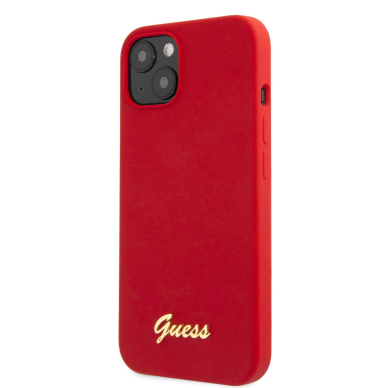 iPhone 13 raudona GUESS nugarėlė GUHCP13MLSLMGRE 2