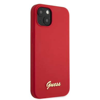 iPhone 13 raudona GUESS nugarėlė GUHCP13MLSLMGRE 3