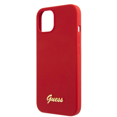 iPhone 13 raudona GUESS nugarėlė GUHCP13MLSLMGRE 4