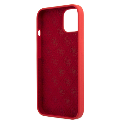 iPhone 13 raudona GUESS nugarėlė GUHCP13MLSLMGRE 5