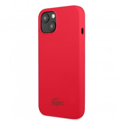 iPhone 13 raudona LACOSTE nugarėlė LCHCP13MSR 3