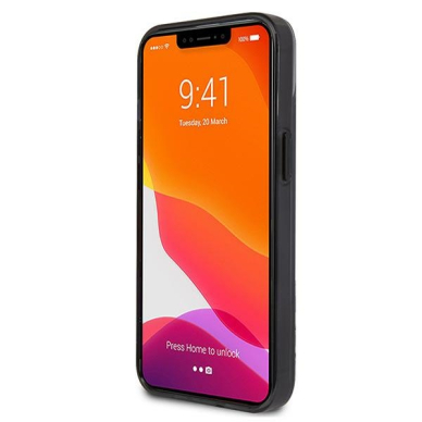 iPhone 13 skaidri-juoda KARL LAGERFELD nugarėlė KLHCP13MHIKCK 4