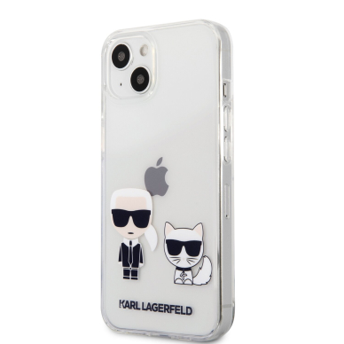 iPhone 13 skaidri KARL LAGERFELD nugarėlė KLHCP13MCKTR 3