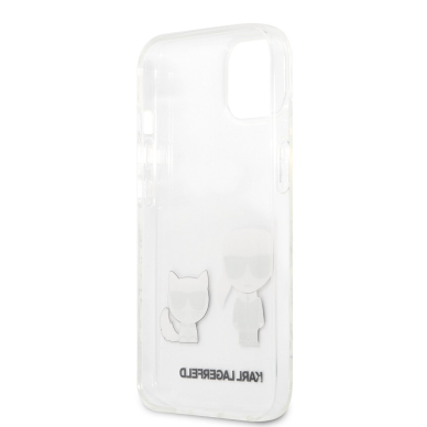 iPhone 13 skaidri KARL LAGERFELD nugarėlė KLHCP13MCKTR 6