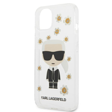 iPhone 13 skaidri KARL LAGERFELD nugarėlė KLHCP13MHFLT 5