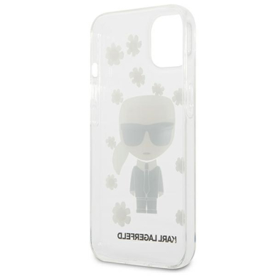iPhone 13 skaidri KARL LAGERFELD nugarėlė KLHCP13MHFLT 6