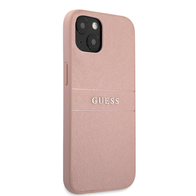 iPhone 13 šviesiai rožinė GUESS nugarėlė GUHCP13MPSASBPI 4