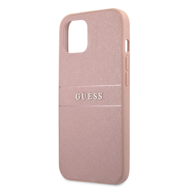 iPhone 13 šviesiai rožinė GUESS nugarėlė GUHCP13MPSASBPI 5
