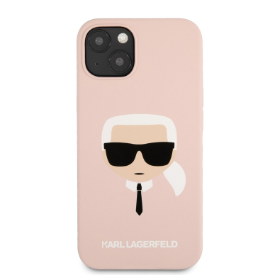 iPhone 13 šviesiai rožinė KARL LAGERFELD nugarėlė KLHCP13MSLKHLP 2