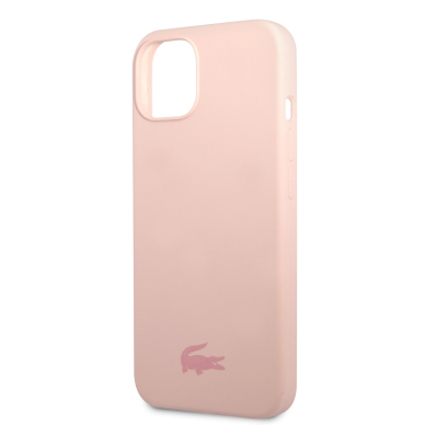 iPhone 13 šviesiai rožinė LACOSTE nugarėlė LCHCP13MSI 5