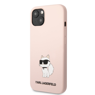 iPhone 13 šviesiai rožinė NFT KARL LAGERFELD nugarėlė KLHCP13MSNCHBCP 3