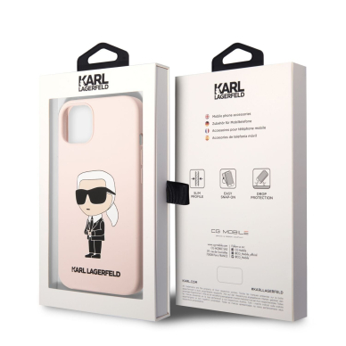iPhone 13 šviesiai rožinė NFT KARL LAGERFELD nugarėlė 7