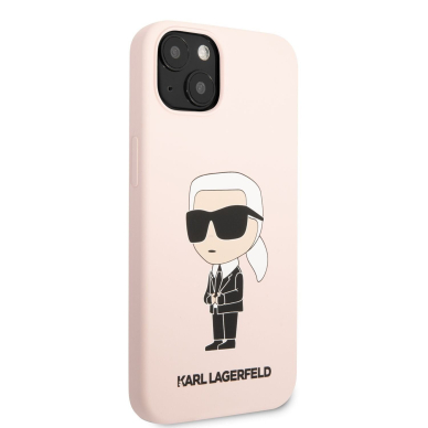 iPhone 13 šviesiai rožinė NFT KARL LAGERFELD nugarėlė 4