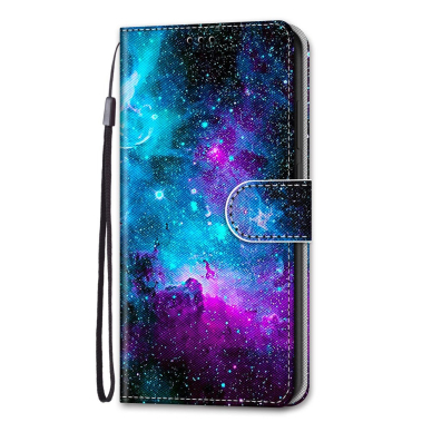 iPhone 13 Tracy fashion dėklas Purple Green Starry Sky 1