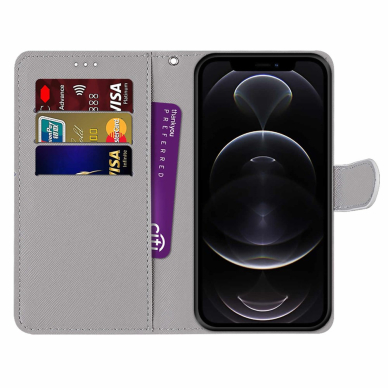 iPhone 13 Tracy fashion dėklas Purple Green Starry Sky 2