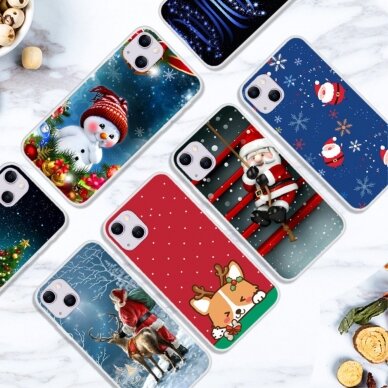 iPhone 13 Tracy nugarėlė Christmas Cute Elk Head 1