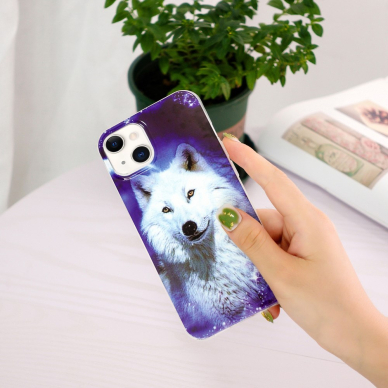 iPhone 13 Tracy nugarėlė White Dog 3