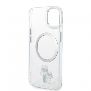 iPhone 13 transparent NFT Compatible Magsafe KARL LAGERFELD nugarėlė 6