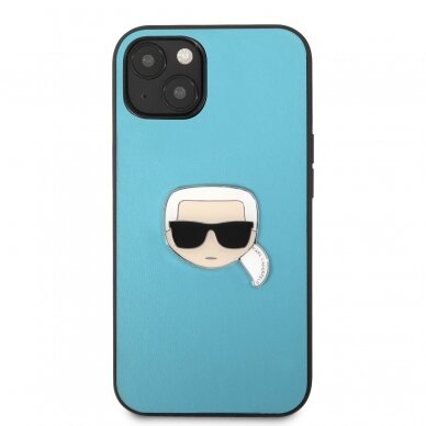 iPhone 13 žydra KARL LAGERFELD nugarėlė KLHCP13MPKMB 3
