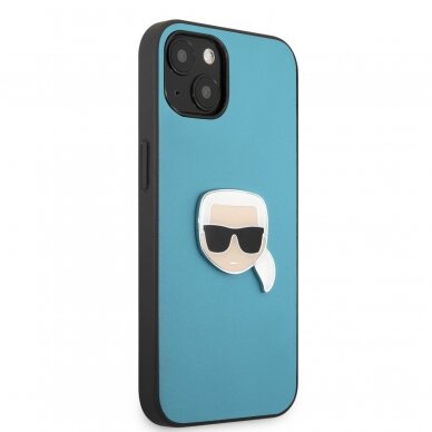 iPhone 13 žydra KARL LAGERFELD nugarėlė KLHCP13MPKMB 4