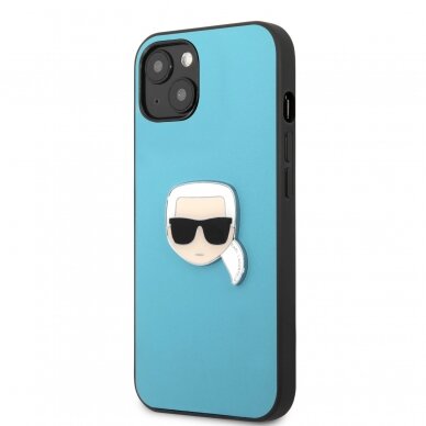 iPhone 13 žydra KARL LAGERFELD nugarėlė KLHCP13MPKMB 2
