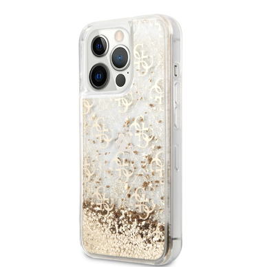 iPhone 13 PRO aukso sp. water GUESS nugarėlė GUHCP13LLG4GSLG 2