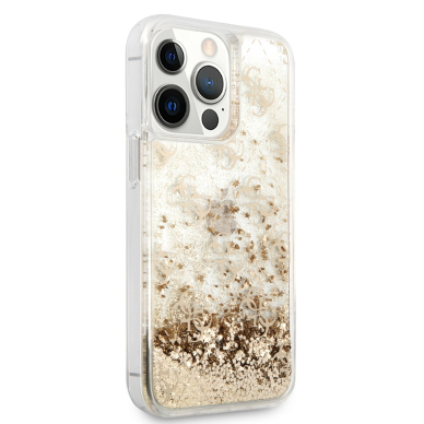 iPhone 13 PRO aukso sp. water GUESS nugarėlė GUHCP13LLG4GSLG 4