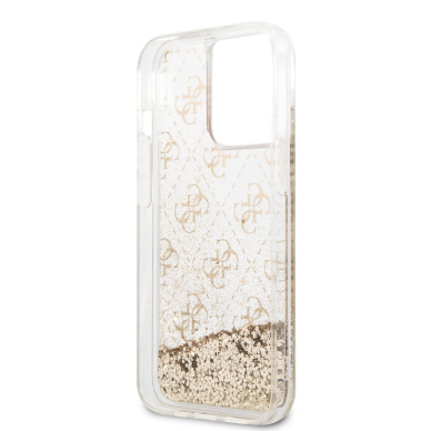 iPhone 13 PRO aukso sp. water GUESS nugarėlė GUHCP13LLG4GSLG 6