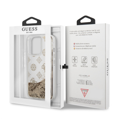 iPhone 13 PRO aukso sp. water GUESS nugarėlė GUHCP13LLGPEGO 7