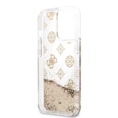 iPhone 13 PRO aukso sp. water GUESS nugarėlė GUHCP13LLGPEGO 6
