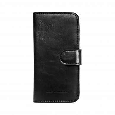 iPhone 13 PRO iDeal Of Sweden Black dėklas Magnet Wallet+