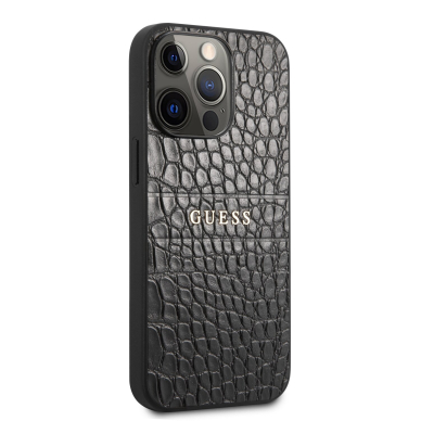 iPhone 13 PRO juoda GUESS nugarėlė GUHCP13LPCRBBK 4
