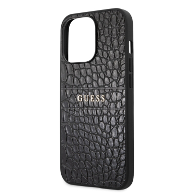 iPhone 13 PRO juoda GUESS nugarėlė GUHCP13LPCRBBK 5