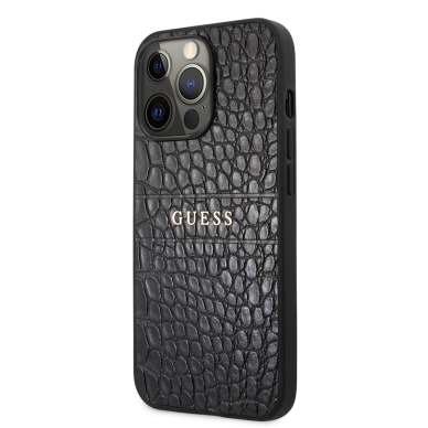 iPhone 13 PRO juoda GUESS nugarėlė GUHCP13LPCRBBK 2