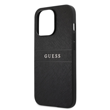 iPhone 13 PRO juoda GUESS nugarėlė GUHCP13LPSASBBK 5