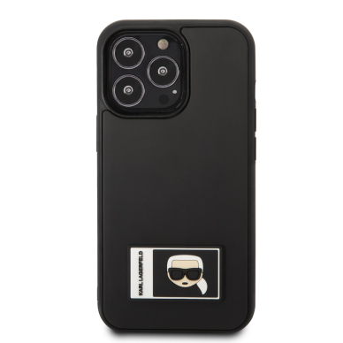 iPhone 13 PRO juoda KARL LAGERFELD nugarėlė KLHCP13L3DKPK 2