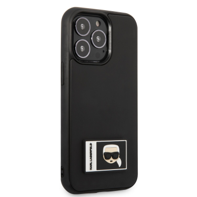 iPhone 13 PRO juoda KARL LAGERFELD nugarėlė KLHCP13L3DKPK 4