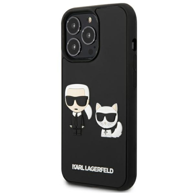 iPhone 13 PRO juoda KARL LAGERFELD nugarėlė KLHCP13L3DRKCK 1