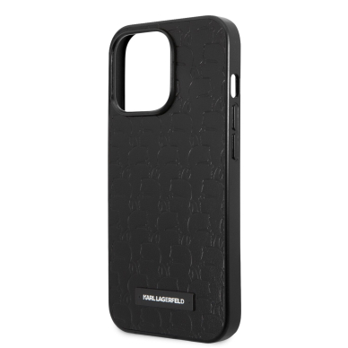 iPhone 13 PRO juoda KARL LAGERFELD nugarėlė KLHCP13LKAMP1K 5